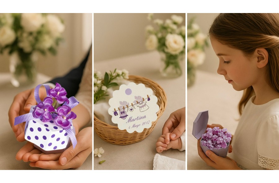 6 detalles para bodas, bautizos y comuniones que enamorarán a tus invitados